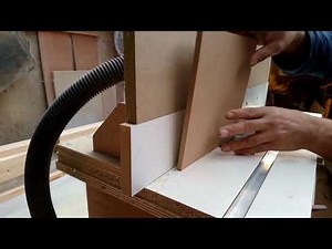 Making drawers with a lock corner router cutter