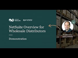 NetSuite for Wholesale Distribution