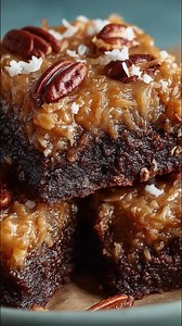1K views · 23 reactions | German Chocolate Pecan Brownies 便 (Fudgy Cake with Coconut Pecan Frosting) ️ Ingredients  Brownies: 1 cup (226g) unsalted butter Full Recipe in Coʍmеոτ  #GermanChocolateBrownies #CoconutPecanFrosting #FudgyBrownieBars #FoodieReelStyle | Toothsome Recipes | Facebook