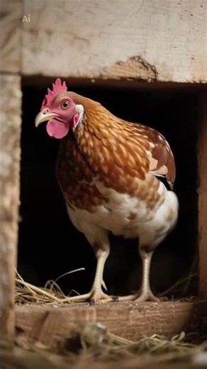 “Inside a Hen’s Life 🐔 | Cinematic Farm POV”