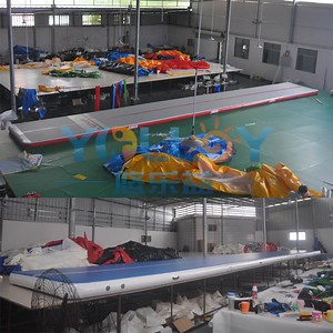 [Hot Item] Inflatable Air Tumble Track Gymnastics Blow up Mat