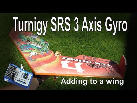 RC Tips: Adding a Turnigy SRS 3 axis Plane Gyro to a Wing (TekSumo)