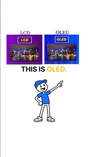 LCD vs OLED & LED vs OLED | What's the Real Difference? 📺