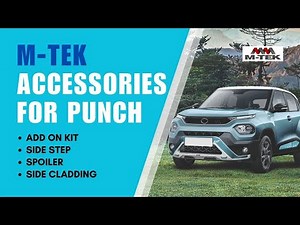 M-TEK Accessories for Punch modification. #modification #punch #tatapunch #caraccessories