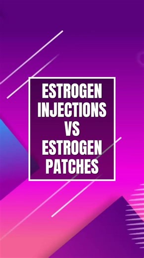 HRT: Estrogen Injections VS Patches #gendertransition