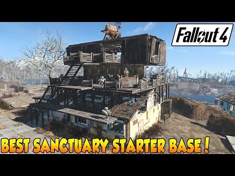 Fallout 4 Best Starter Base #3 Sanctuary