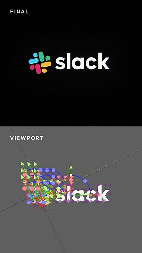 Michael Nowak Design on Instagram: "Slack logo animation concept. Here’s a small behind-the-scenes look. If you would like to learn more - I released a course “Motion Magic” - the link is in my bio ✨ #motion #2d #animation #motiondesign #2danimation"