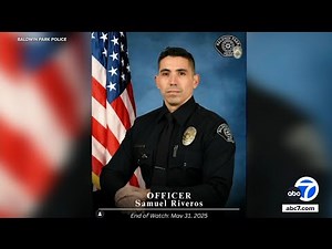 Baldwin Park police officer killed in shootout with murder suspect identified
