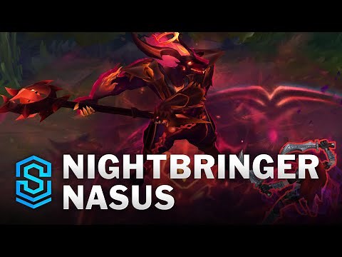 Nightbringer Nasus Skin Spotlight - Pre-Release - PBE Preview - League of Legends