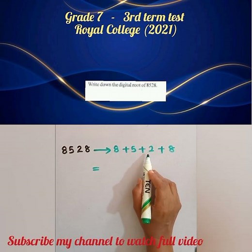 grade 7 maths English medium | grade 7 third term test | education wamh#short