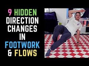 Footwork Tutorial | Hidden Direction Changes | Bboy tutorial | How to breakdance | 8 ball footwork