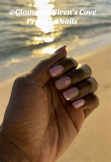 Making a splash with the Glamnetic Siren’s Cove Collection 🌊✨ Inspired by the sea and full of dreamy, iridescent vibes, these lashes are bold, beautiful, and perfect for elevating any makeup look. They’re currently on sale in TikTok Shop for a limited time, so now is the moment to grab your favorites 🧜🏽‍♀️💙 #holidayhaul #tiktokshopholidayhaul #g#glamneticpressonnailsTikTokShopFinds #BeautyOnSale