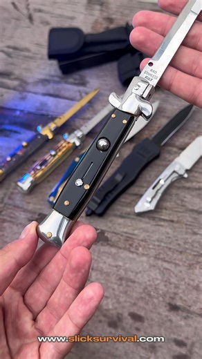 Sicilian Icon Knife - Stiletto Switchblade Overview