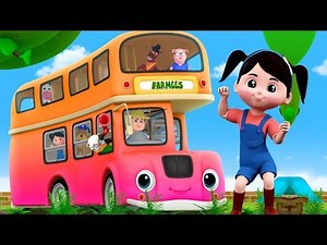 Las ruedas del autobús | Canciones infantiles en español