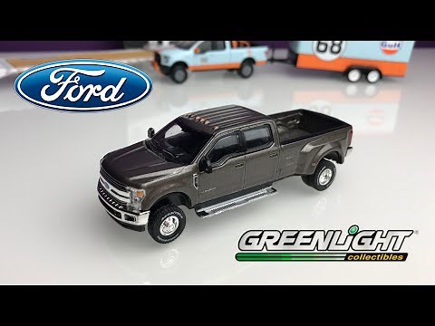 1:64 Ford F-350 Lariat - Greenlight (Dually Drivers series 3) | Unboxing