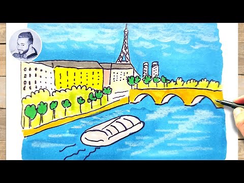 Comment dessiner la seine de paris