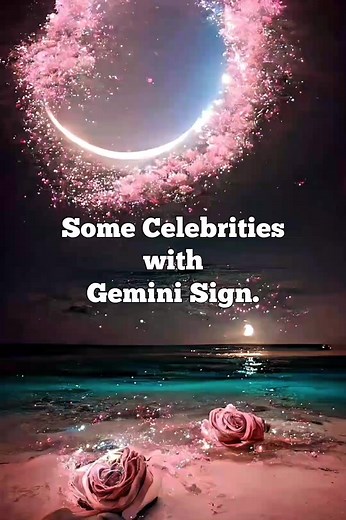 Celebrities with Gemini Zodiac Sign