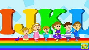 ABC alphabet song - KidsCamp Nursery Rhymes