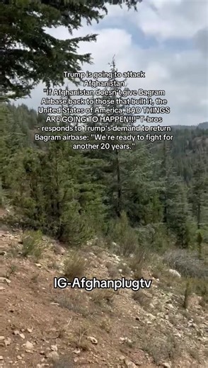 Trump's Demands on Bagram Airbase in Afghanistan