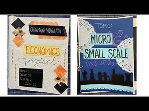Micro and Small scale Industries with COVID-19 effect- Economics Project Class 12 CBSE- MSME