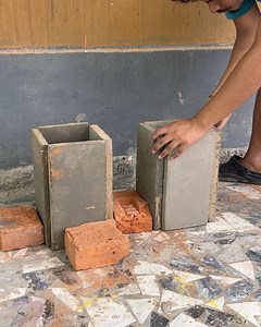 2 Cute flower tube using cement #cementcrafts #Crafts | Deep's CRAFT