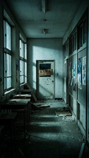 【都市伝説】夜の学校で「鍵が開くはずのない教室」が開いていた…その理由が怖すぎる…😱