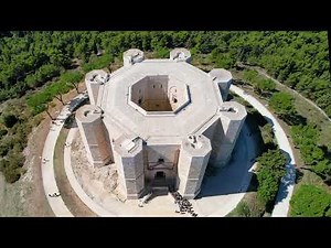 CASTEL DEL MONTE Puglia, Patrimonio UNESCO: Una meraviglia Italiana. Drone 4K