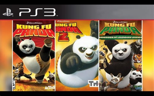 PS3的所有功夫熊猫游戏