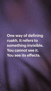 Meaning of Ruakh