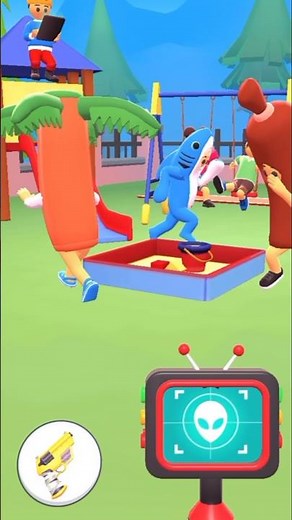 Alien Attack Hidden Enemy Game #shorts #alien #funny #gaming