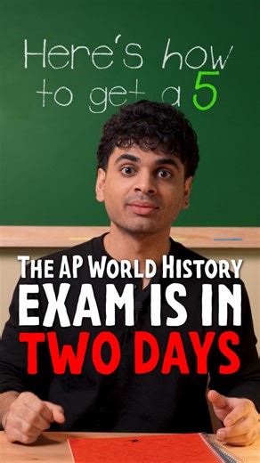 Mahad Khan on Instagram: "AP World History exam coming up? I got you covered 欄 Comment the word “world” and I’ll DM you my AP World History exam breakdown and resource guide for FREE! 勞 #student #college #highschool #study #school #class #studytips #harvard"
