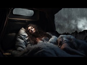 Rain on Caravan Roof Sounds for Good Sleep - Rain and Thunderstorm Sounds for Sleep and Relaxation