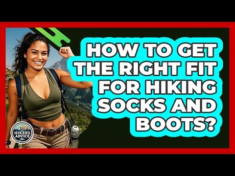 How To Get The Right Fit For Hiking Socks And Boots?