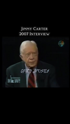 Former President Jimmy Carter speaking in an interview in 2007. #history #interviews #usa #president #politics