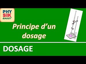 Principe d'un dosage