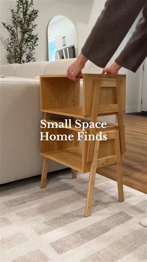 ✨ The ultimate small space solution! ✨ These stackable side tables from Amazon are a game-changer for tiny homes and apartments. Use them stacked for a tall, stylish shelving unit, or separate them for two matching nightstands. They give you the flexibility to adapt your space to your life #HomeDecor #DIYHomeDecor #DecorInspo #MinimalHome #CozyHome #NeutralDecor #ApartmentTherapy #HomeBeautiful #InteriorInspo #HomeTakesTime #MakeMyHome #ModernHomeStyle #AmazonFinds #AmazonHome #AmazonMustHave #A
