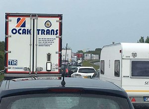 Weather delays at port