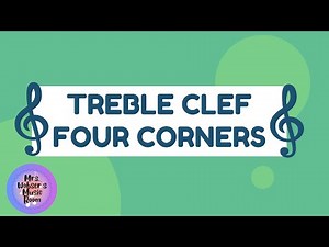 Treble Clef Four Corners
