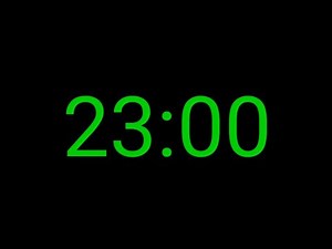 23 Minute Timer