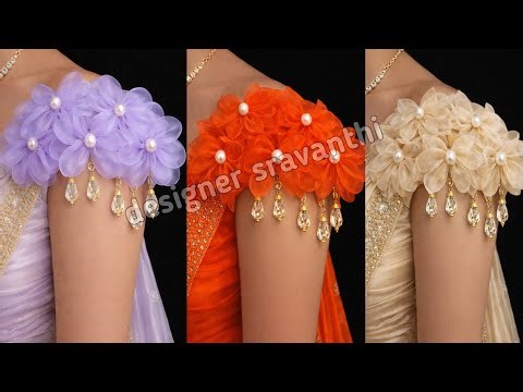 Latest Designer Blouse Sleeve Stitching Tutorial 🔥