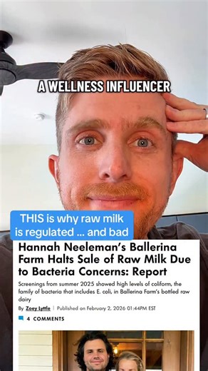 Alex Sundermann, DrPH on Instagram: "Raw milk is never safe and has no nutritional benefits. Pasteurization makes it safe to drink. Testing of raw milk DOES NOT ensure the milk is safe to drink. So when tests ARE positive is a major red flag. h/t to @pagingdrfran for sharing this story #publichealth #health #rawmilk #parent #infection"