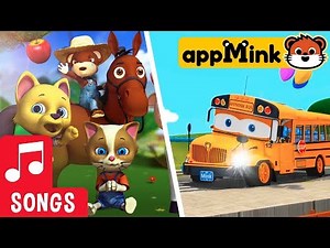 #appMink Wheels on the Bus | Old McDonald Nursery Rhymes