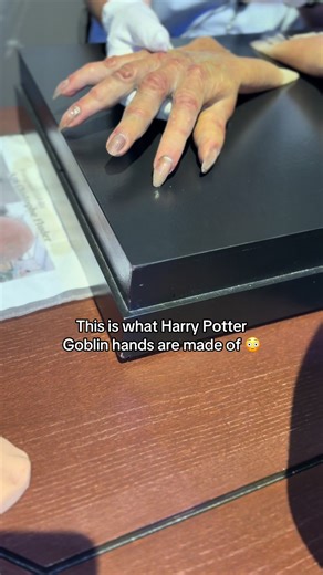 The Making of Harry Potter Goblin Hands Revealed