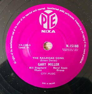 Gary Miller - The Railroad Song / Jezebel