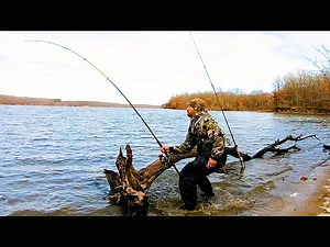 THE Catfish Were Eating NON-STOP!! (Bank fishing)