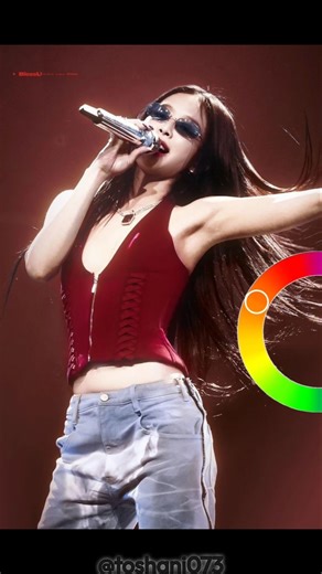 color wheel trend ~jennie~✨️ #kpop @Toshani073 #blackpink @jennierubyjane