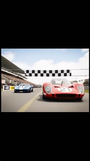Ford vs Ferrari race 🏎️🏁