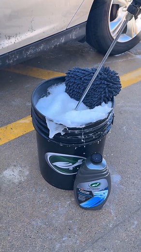 Upgrade your wash game with our Hybrid Solutions Ceramic Wash & Wax! ✨ Experience unmatched gloss and protection with this easy to use wash-on, rinse off application. Shop now: https://bit.ly/3OuyxGG | Turtle Wax