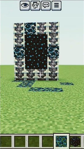 Minecraft Warden Portal Build 😱 | The Darkest Portal Ever Made! #minecraft #gaming #shorts #viral