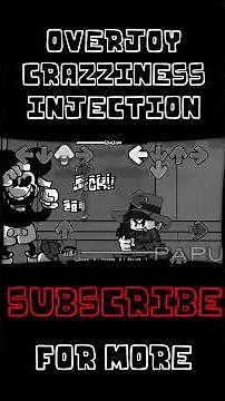 Overjoy Part 7 | Friday Night Funkin' Vs Mouse.AVI | Craziness Injection